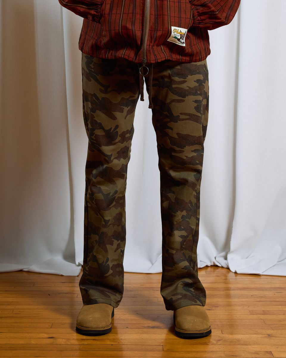 Pleasures Camo Flare Jeans