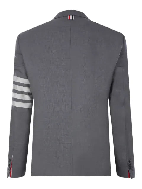 Thom Browne plain weave 4-Bar high armhole sportcoat