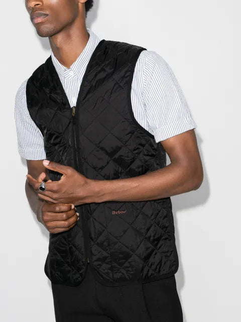 Barbour diamond-quilted gilet