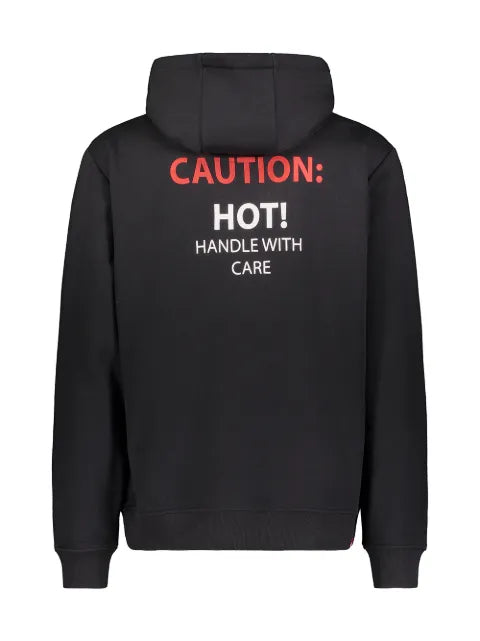 Mostly Heard Rarely Seen 8-Bit Hot Pasta print hoodie