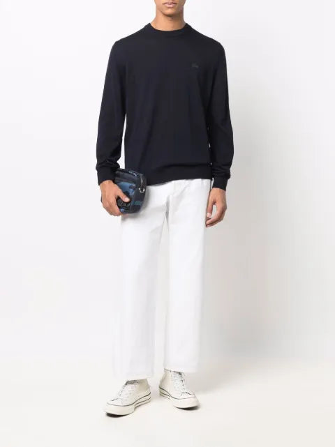 Lacoste merino wool crew neck sweater