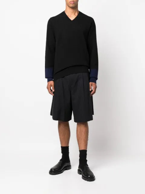 Comme Des Garçons Shirt V-neck long-sleeve jumper