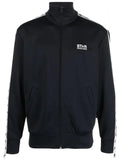 Golden Goose dark blue sweatshirt with white strip and contrasting blue stars