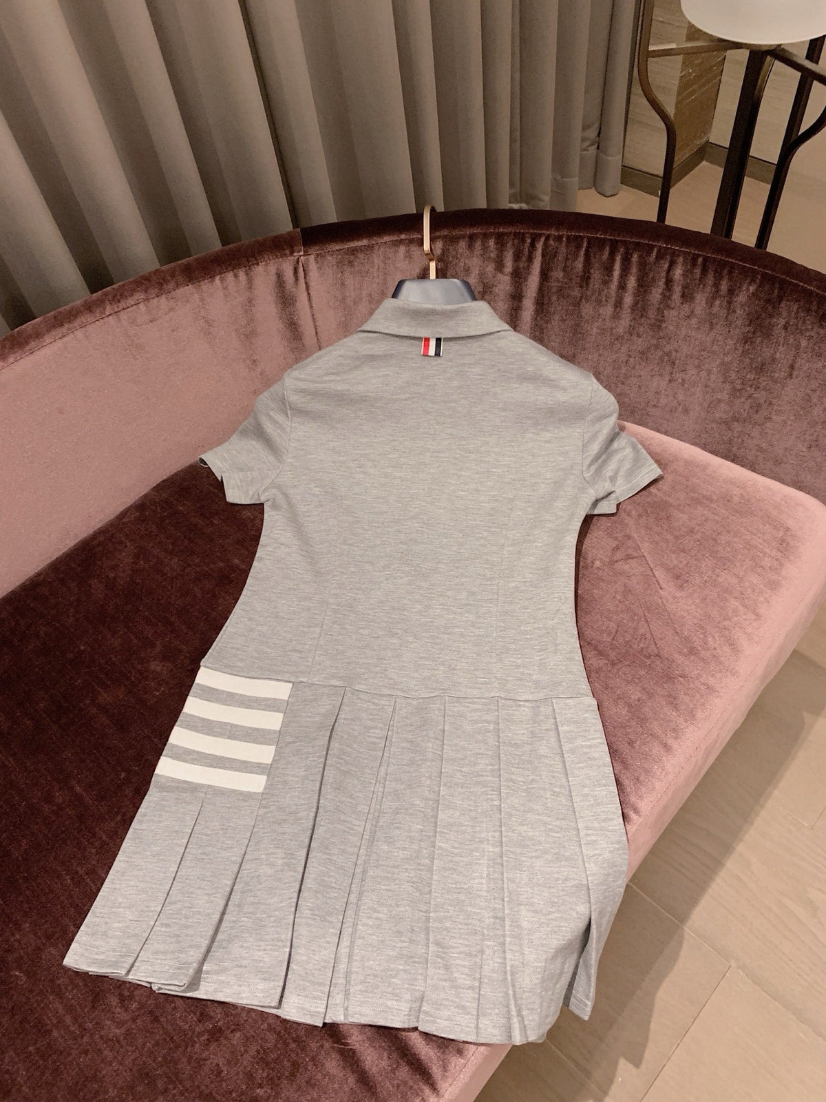 Women's 4-Bar Polo Mini Dress | Thom Browne