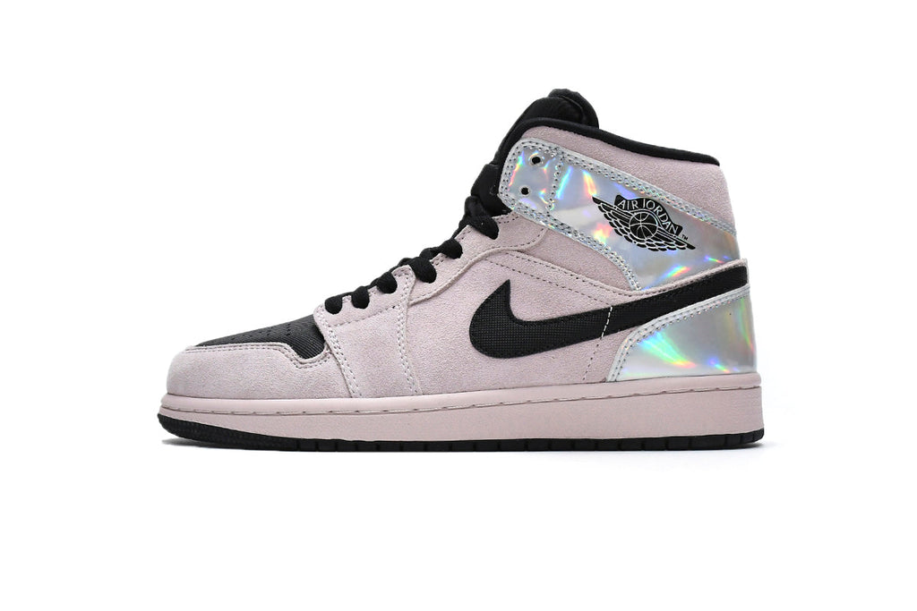 Air Jordan 1 Mid Dirty Powder Iridescent Reps Sneaker BQ6472-602