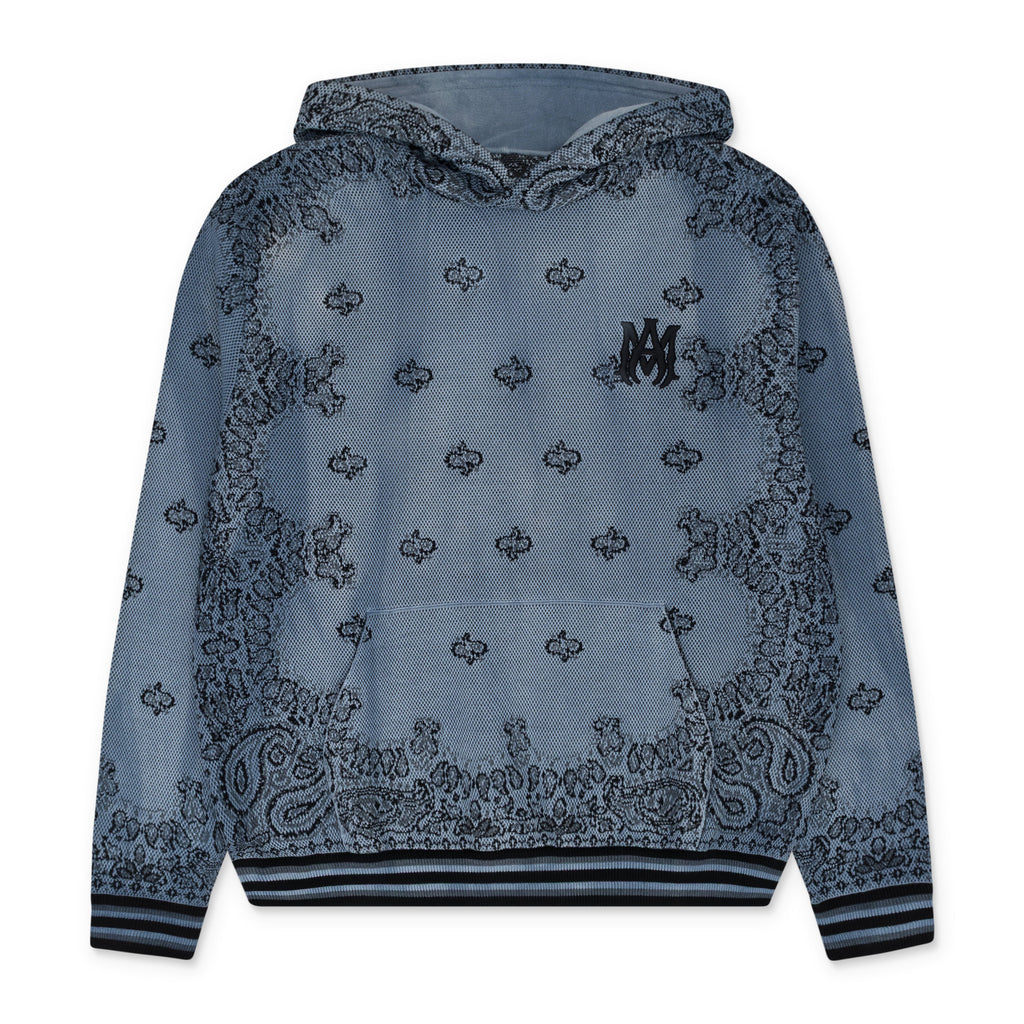 Blue Bandana Basketball Hoodie