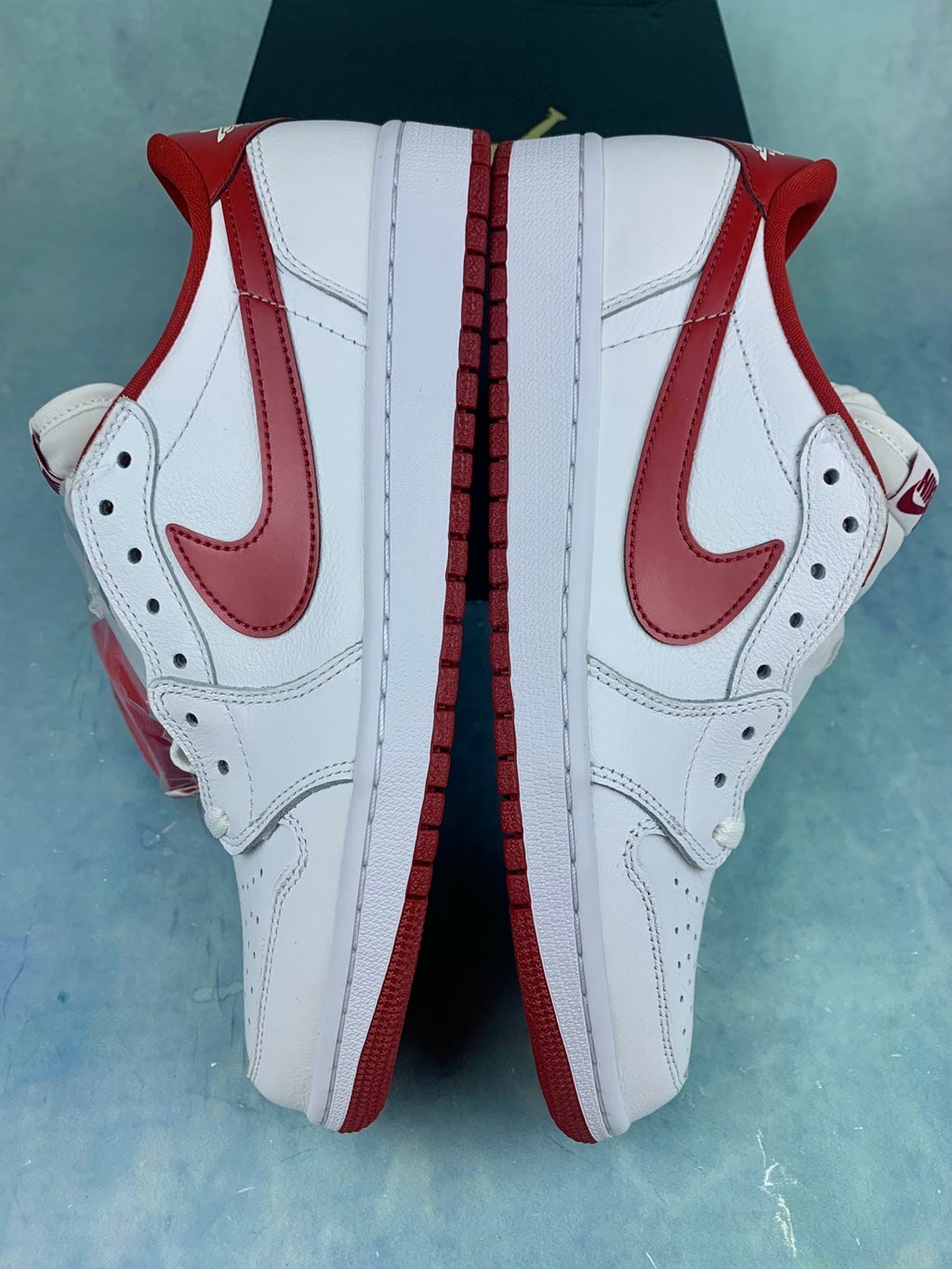 Air Jordan 1 Low OG Metallic Red White/Red Unisex Sneakers CZ0790-161
