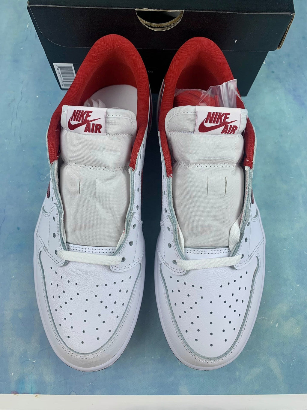 Air Jordan 1 Low OG Metallic Red White/Red Unisex Sneakers CZ0790-161