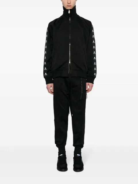 Mastermind Japan logo-tape panelled jacket