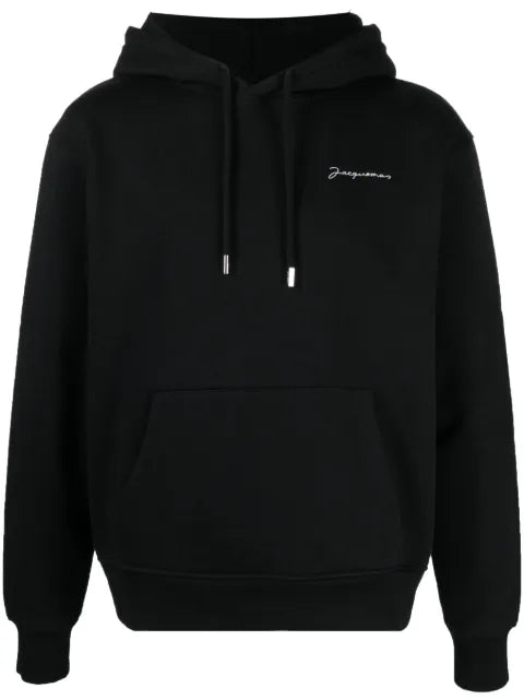 Jacquemus embroidered logo hoodie
