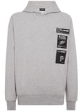 Plein Sport Scratch logo-print hoodie