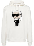 Karl Lagerfeld patch hoodie