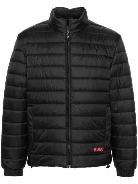 HUGO logo-print padded jacket