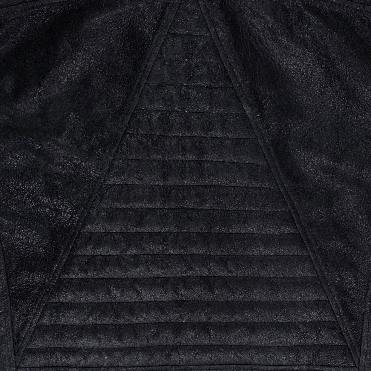 Black/Yellow Leather Racing Jacket