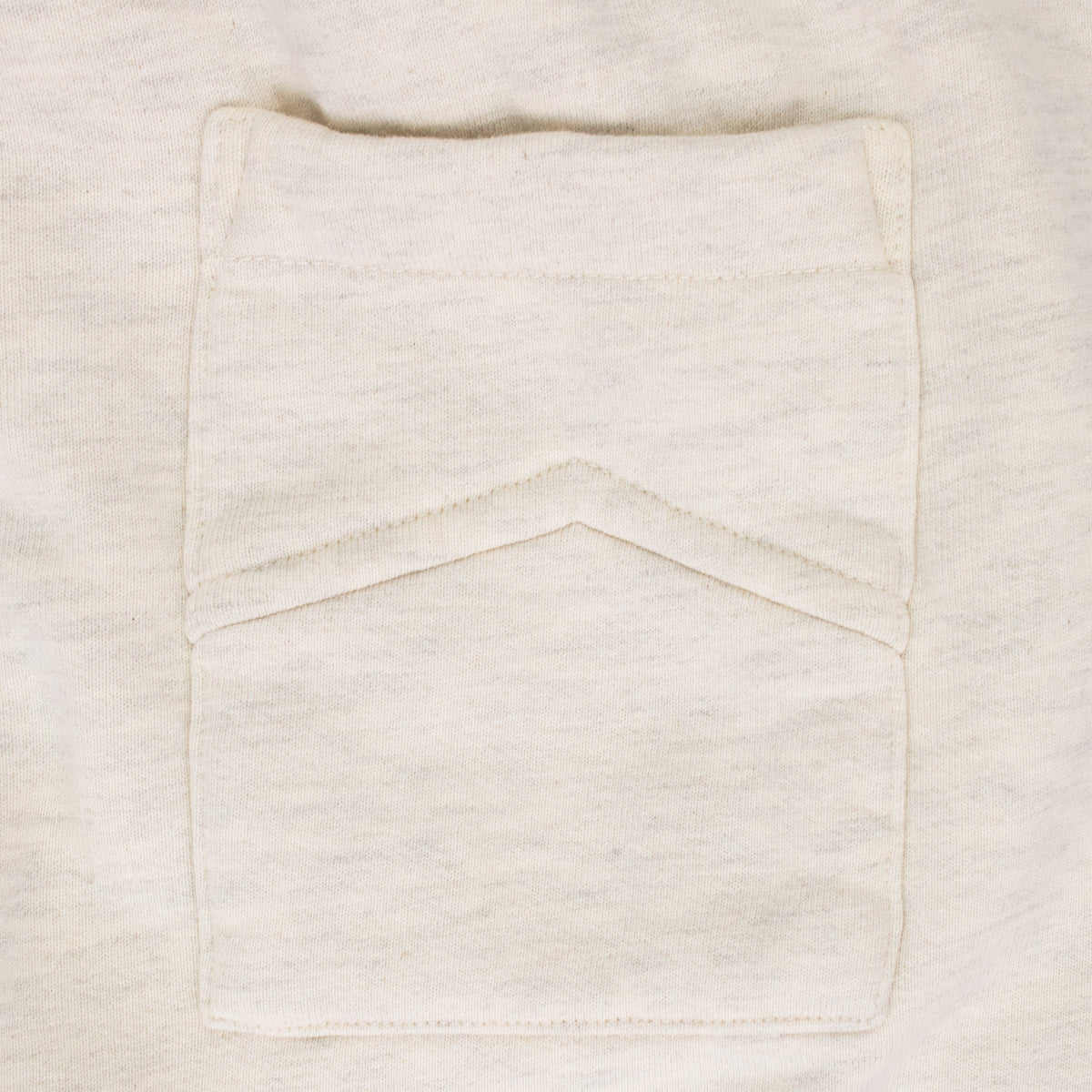 Cream Script Logo Sweatpant