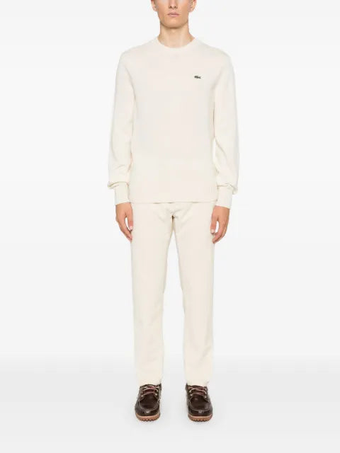 Lacoste wool crew-neck sweater