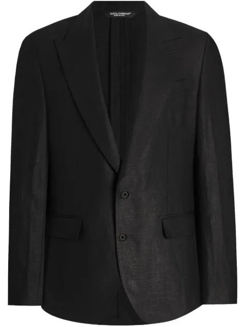Dolce & Gabbana peak-lapel single-breasted blazer