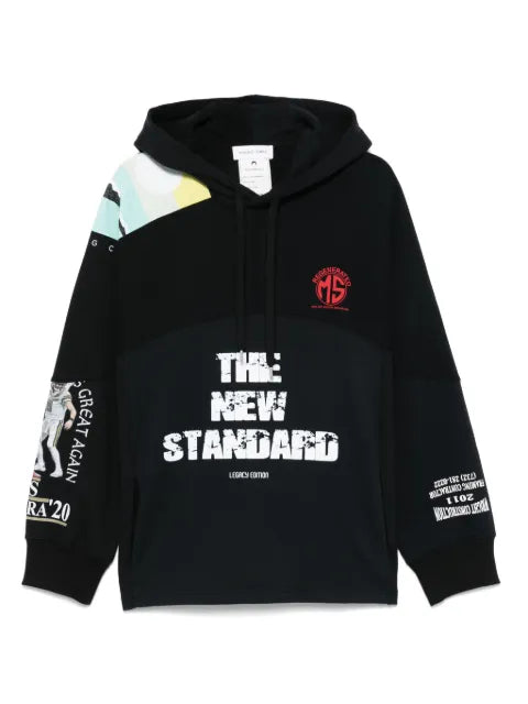 Marine Serre Upcycled graphic sweatshirts hoodie