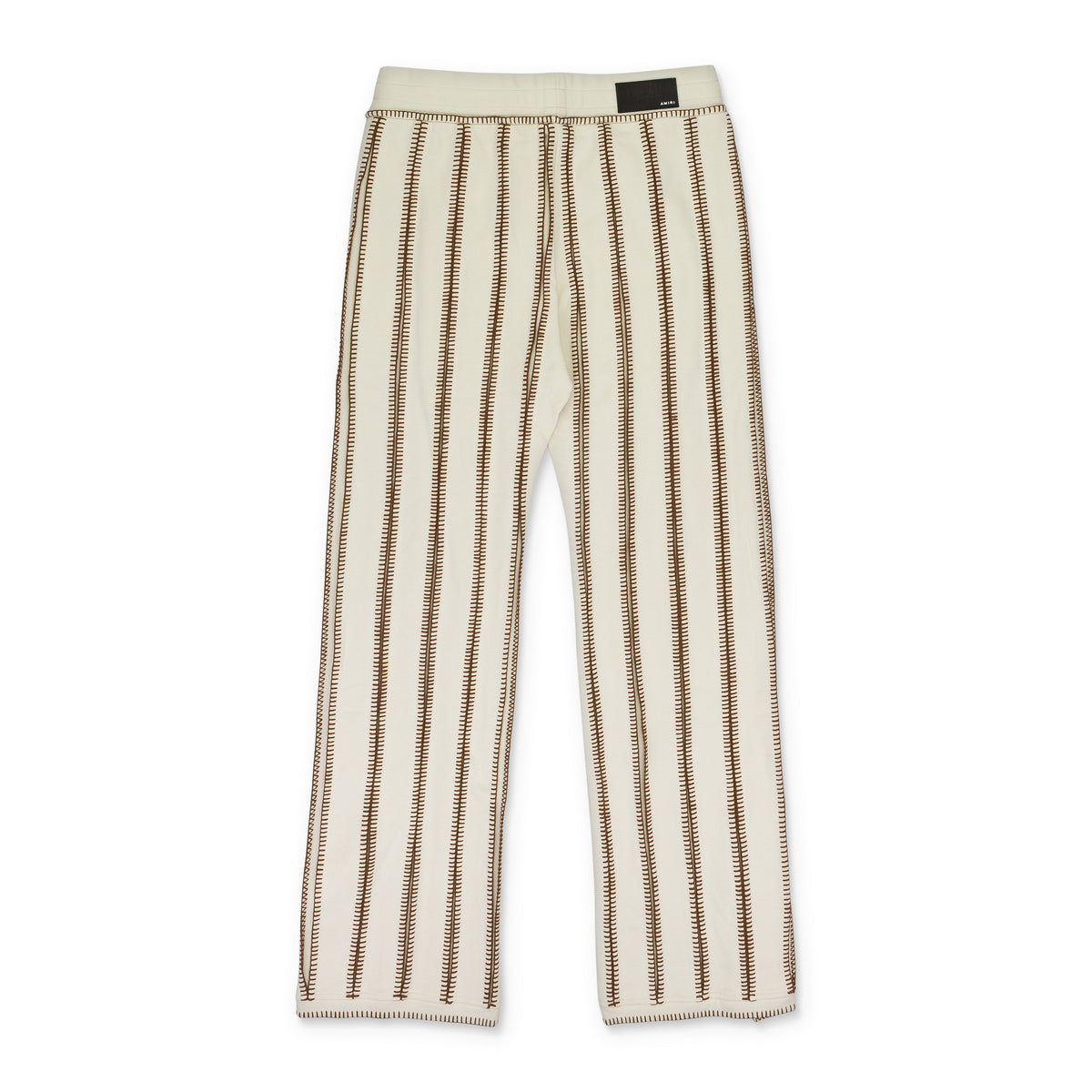 Cream Stitch Track Flare