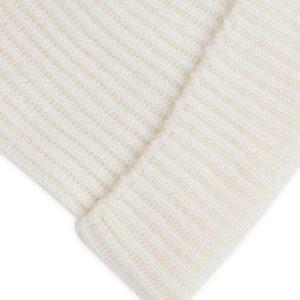 White Cashmere Beanie