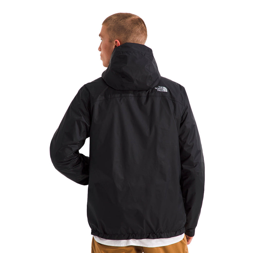 Chaqueta impermeable Venture 2 para hombre color negro