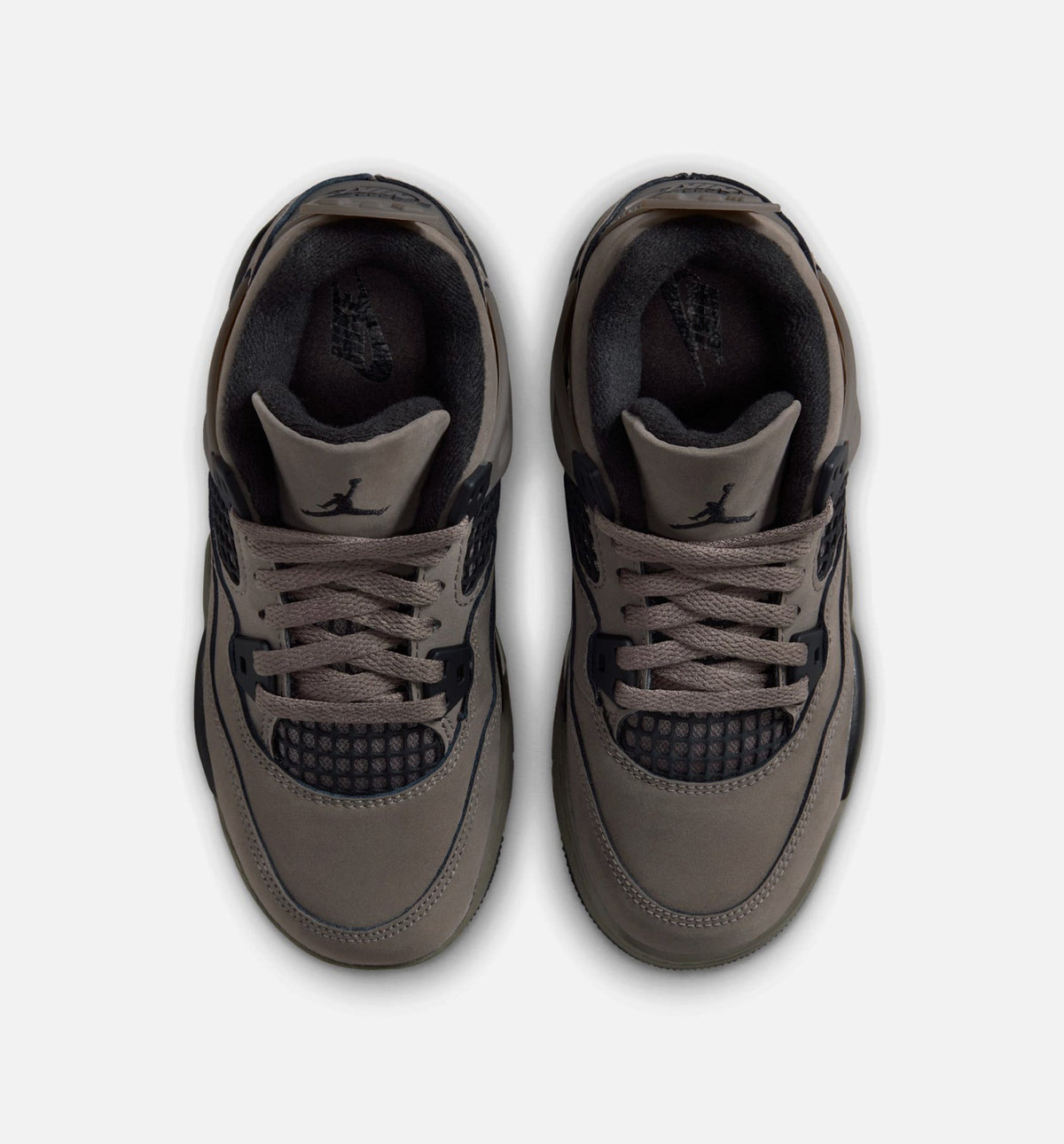Air Jordan 4 Retro “Cave Stone and Black” Preschool Lifestyle Shoes (PS)