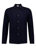 Piacenza Cashmere button-up wool jacket