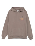 Drôle De Monsieur logo-embroidered hoodie