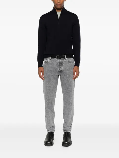 Drumohr high-neck zip-up sweater