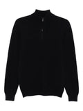 Drumohr high-neck zip-up sweater
