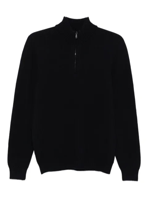 Drumohr high-neck zip-up sweater