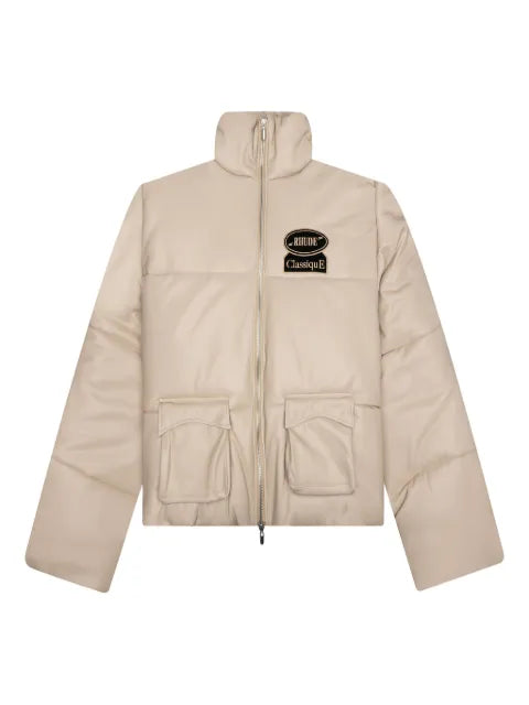 RHUDE embroidered puffer jacket