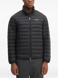 Armani Exchange zip-fastening padded jacket