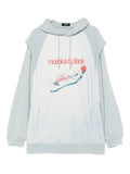Undercover layered details hoodie