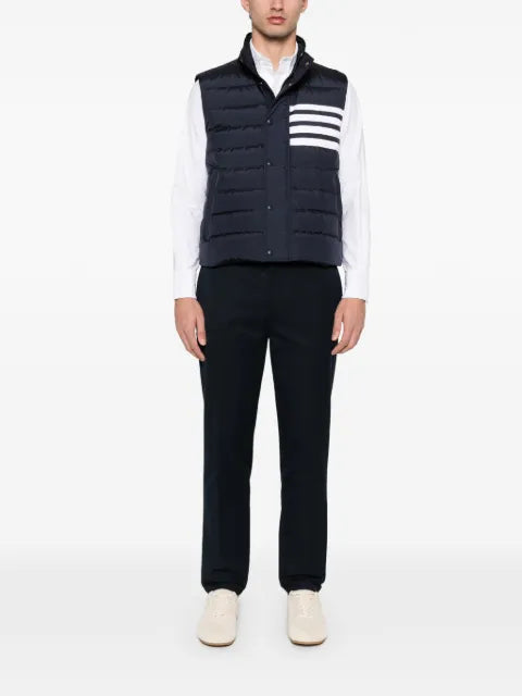 Thom Browne four-bar downfill gilet