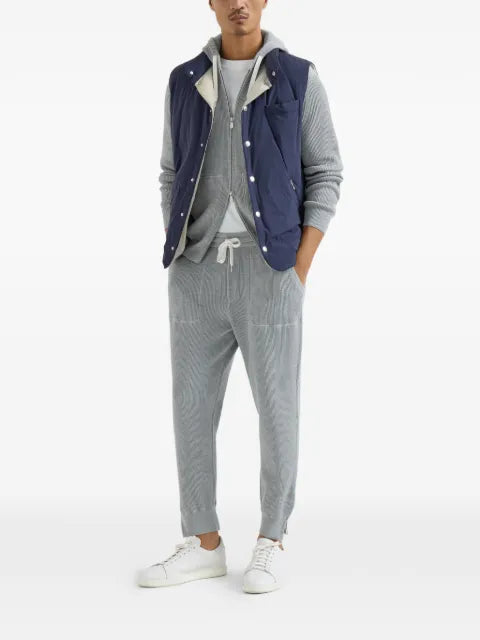 Brunello Cucinelli detachable-hood gilet