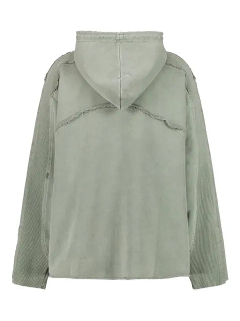 LUEDER Armour drawstring-detailed hoodie