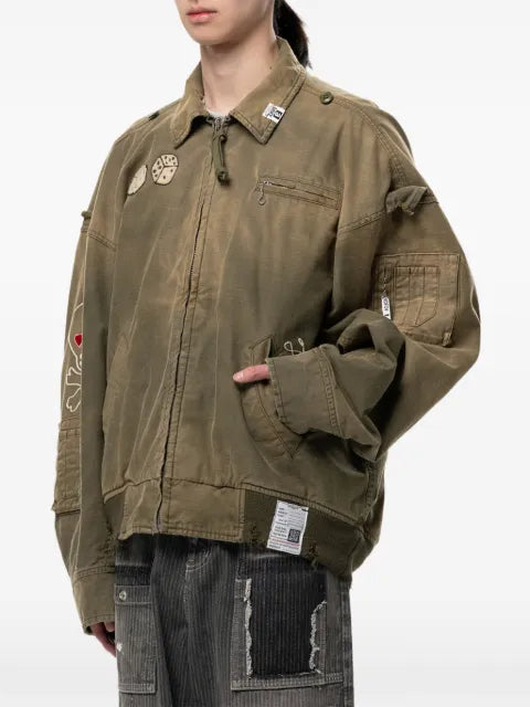 Maison MIHARA YASUHIRO sun-faded like military jacket