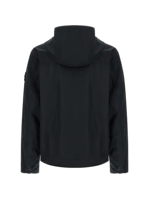 Stone Island 4100037 all-weather cotton canvas S.I. Ghost windproof and breathable hooded jacket