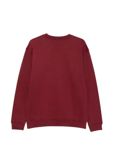 DONDUP logo-print cotton sweater