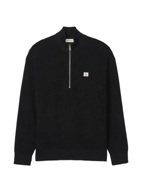 Calvin Klein zip fastening sweater