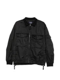 Comme des Garçons Homme side-zip stand-up collar jacket