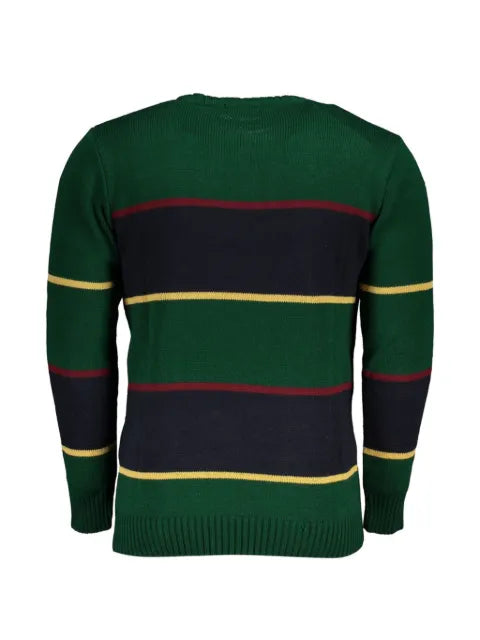 U.S. Grand striped crew-neck sweater