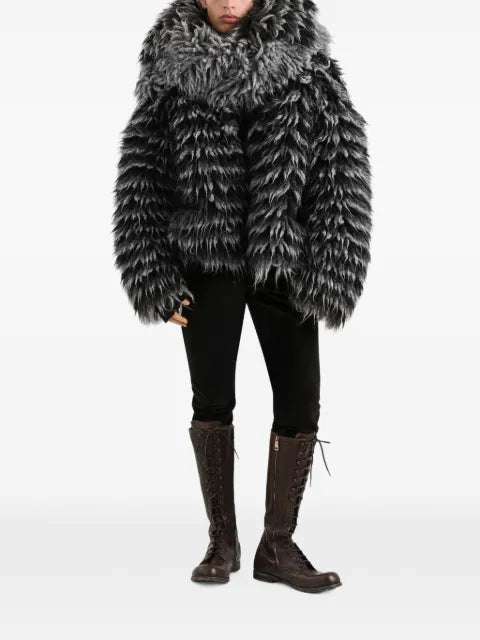 Dolce & Gabbana hook-fastening jacket