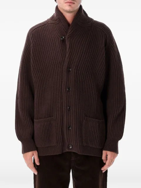 Filson ribbed-knit shawl-collar cardigan