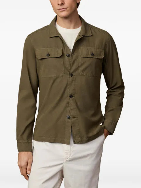 Hackett London Heritage Twill overshirt jacket