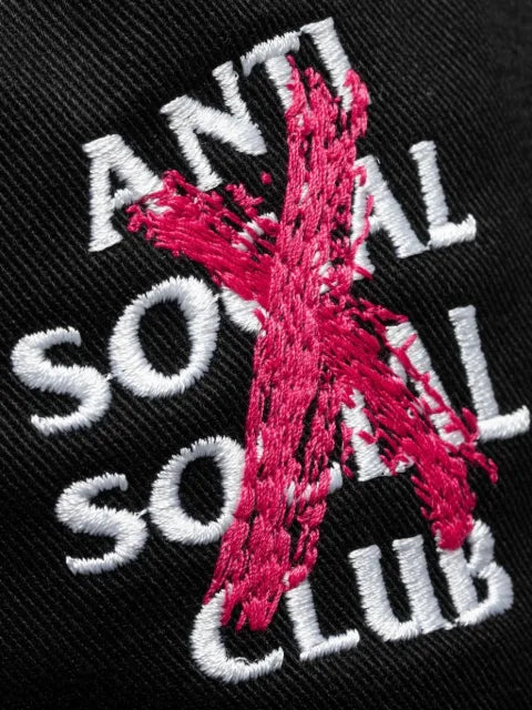 Anti Social Social Club Cancelled Paint baseball cap