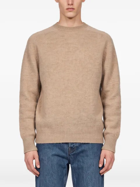 Another Aspect crew-neck knitted sweater