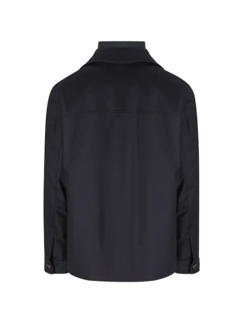 Moorer pocket button-up jacket