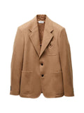 Versace camel hair blazer